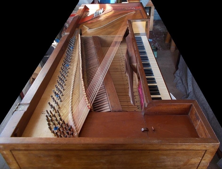 broadwood square piano renovation